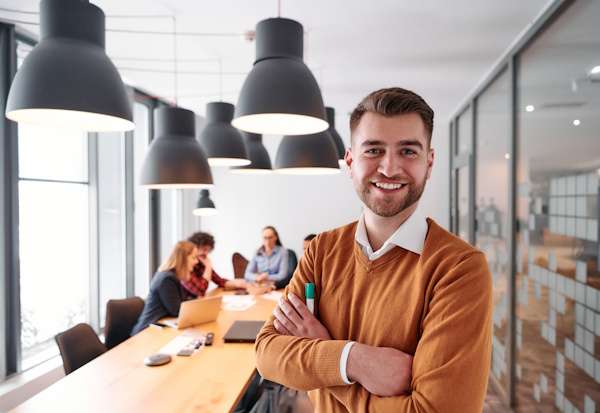 smiling man in office ready for business meeting 2026 09 23 06 13 20 utc